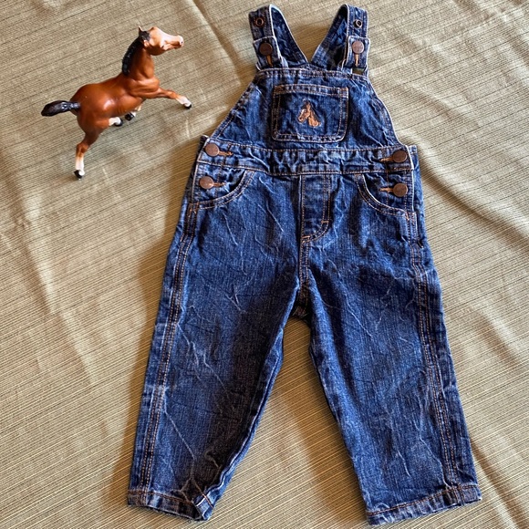 Other - Wrangler Denim Over-alls for Baby/Toddler & Breyer Horse Set